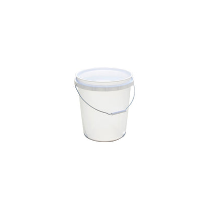 3-1/2 Gal. Plastic Industrial Pail, White Default Title -Modern Boat Sales & Service