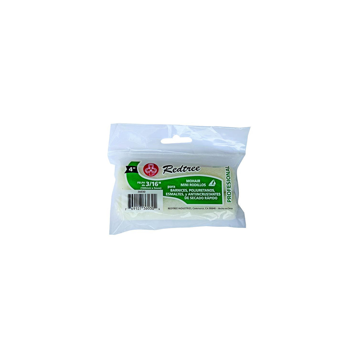 Redtree 36030 4" Mohair Mini Roller Refill, 2/Pk -Modern Boat Sales & Service