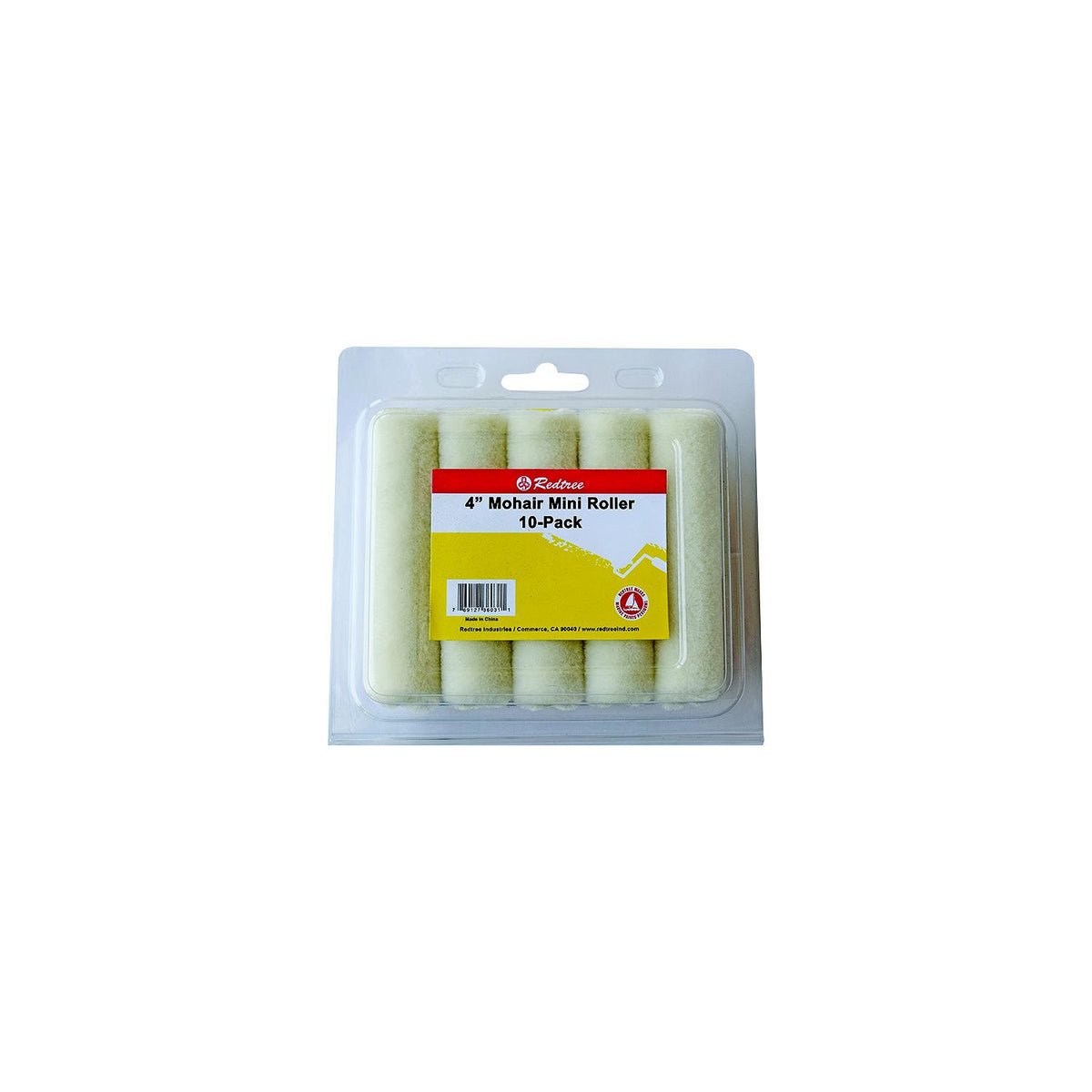 Redtree 36031 4" Mohair Mini Roller Refill, 10/Pk -Modern Boat Sales & Service