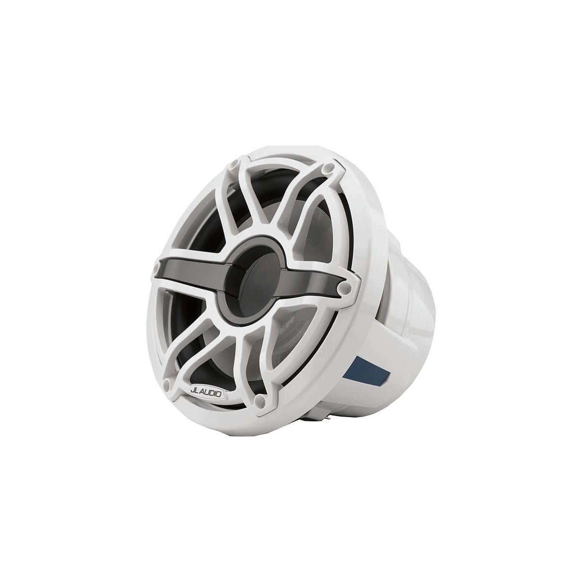 JL Audio 0100348800 M6 Marine Subwoofer, M6-10W-S-GwGw-4, 10" Diameter, White, Sport Grille -Modern Boat Sales & Service