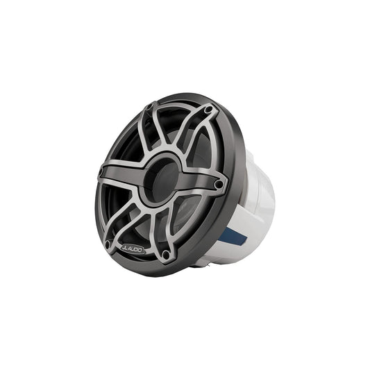 JL Audio 0100349000 M6 Marine Subwoofer, M6-10W-S-GmTi-4, 10" Diameter, Titanium, Sport Grille -Modern Boat Sales & Service