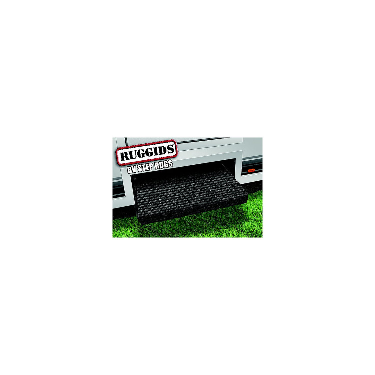 Prest-O-Fit Ruggids RV Step Rug, 23" Wide, Black -Modern Boat Sales & Service