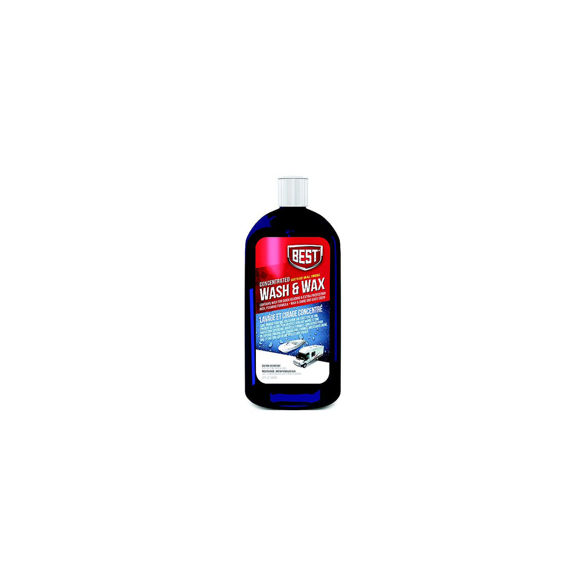 Best Wash & Wax, 32 oz Concentrate, 6/case -Modern Boat Sales & Service