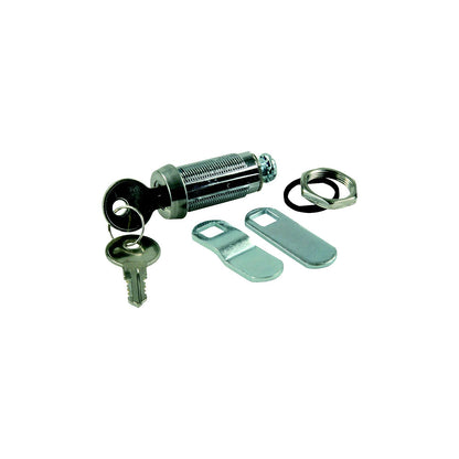 JR Products Deluxe Compartment Door Key Lock, 1-3/8" Default Title -Modern Boat Sales & Service