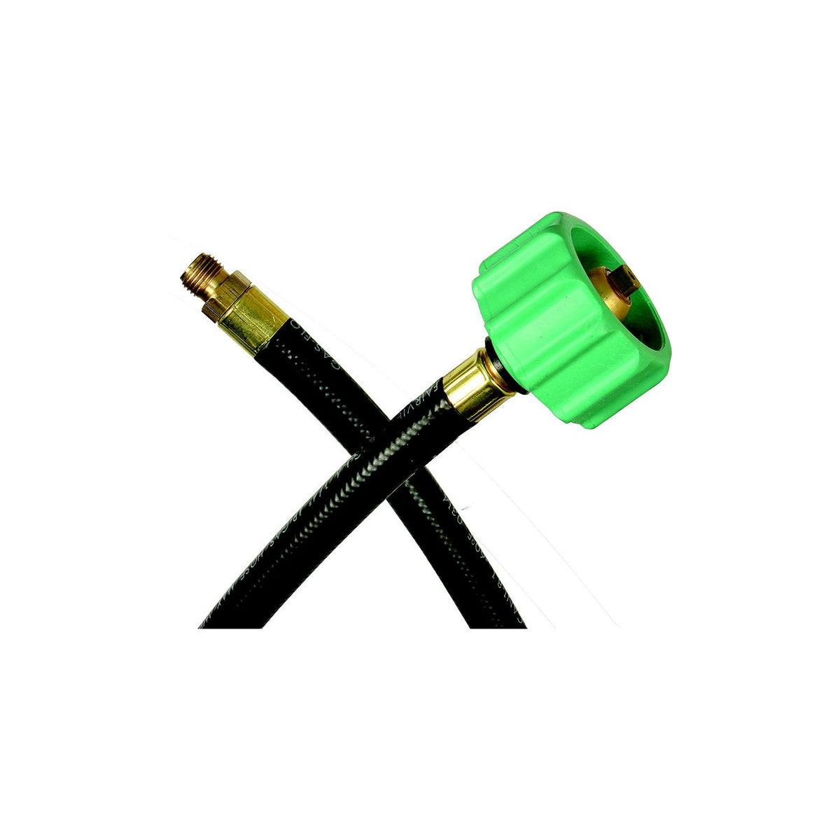 JR Products 0730725 RV Rubber Pigtail Hose with 1/4" Male Inverted Flare End -Modern Boat Sales & Service