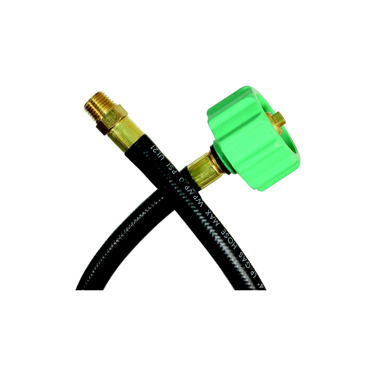 JR Products 0731545 RV Thermoplastic Pigtail Hose with 1/4" Male Pipe Thread End -Modern Boat Sales & Service