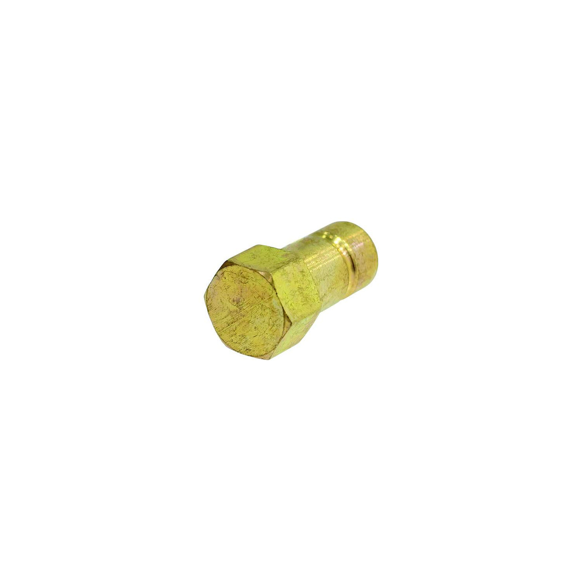 JR Products 0731755 RV Manifold Plug, 1/2", Brass -Modern Boat Sales & Service