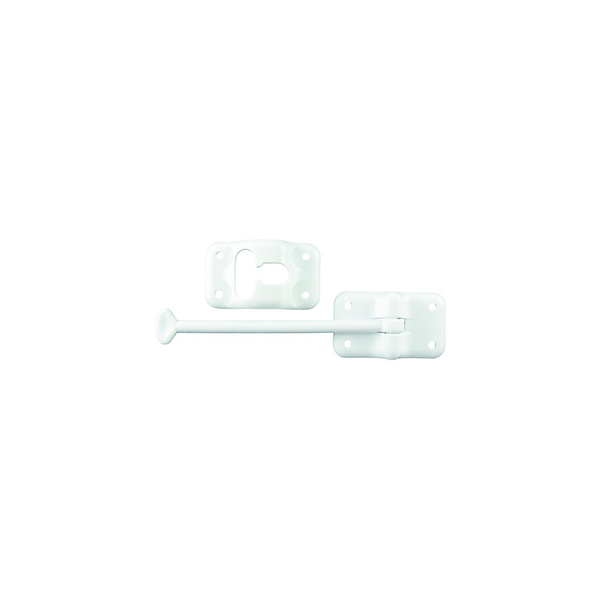 JR Products Plastic T-Style Door Holder, 6" Polar White -Modern Boat Sales & Service