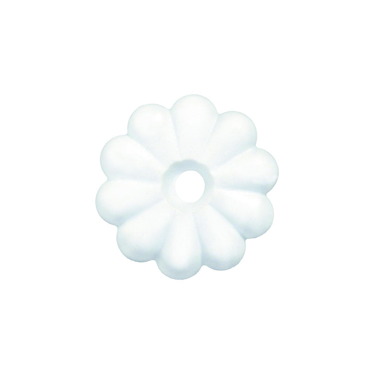 JR Products Plastic Rosettes, White, 14/pk -Modern Boat Sales & Service