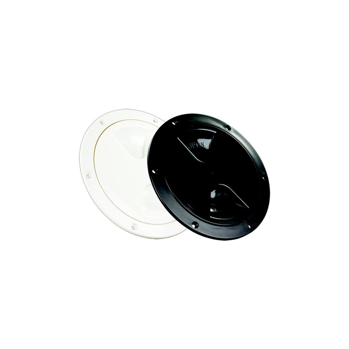 JR Products 5" Access/Deck Plate, White -Modern Boat Sales & Service