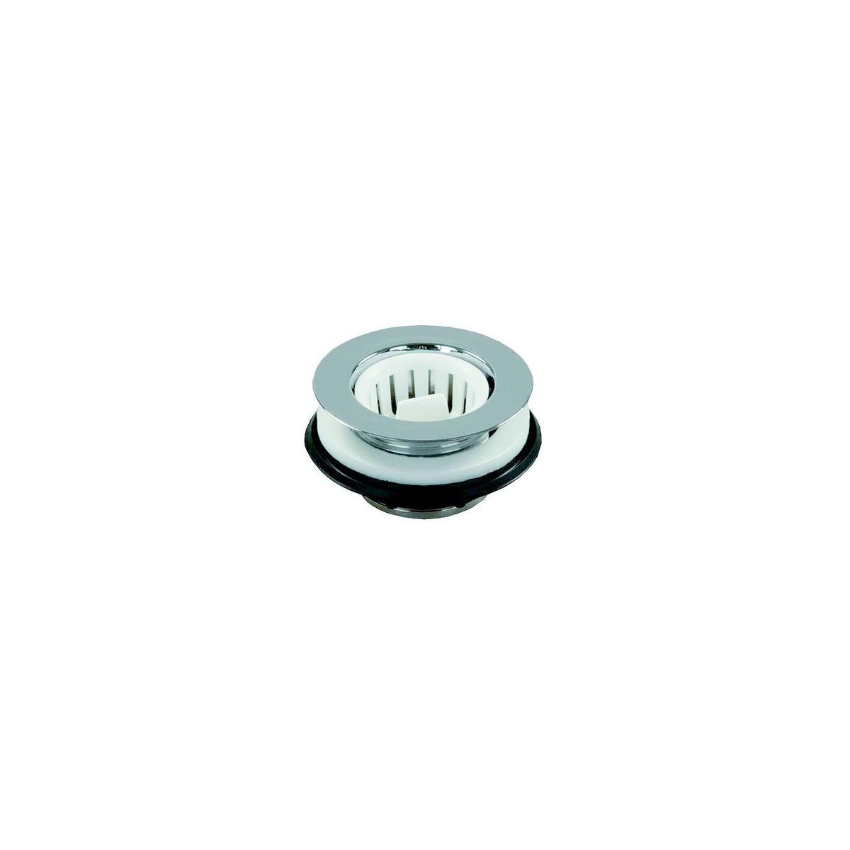 JR Products Strainer w/Threaded Basket, White -Modern Boat Sales & Service