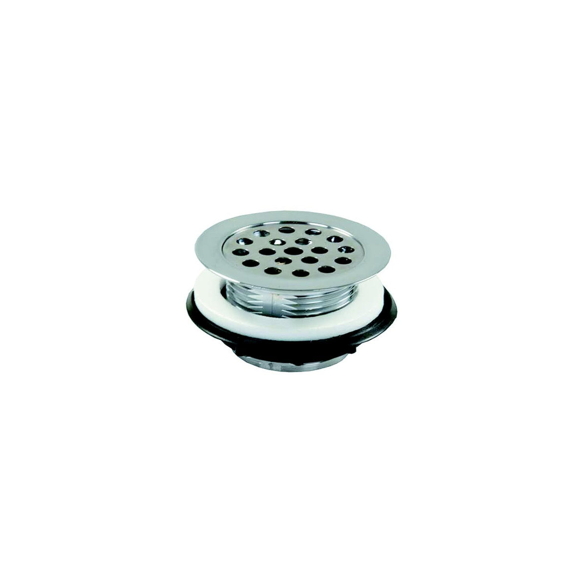 JR Products 95175 Chrome Plastic RV Shower Strainer with Grid -Modern Boat Sales & Service