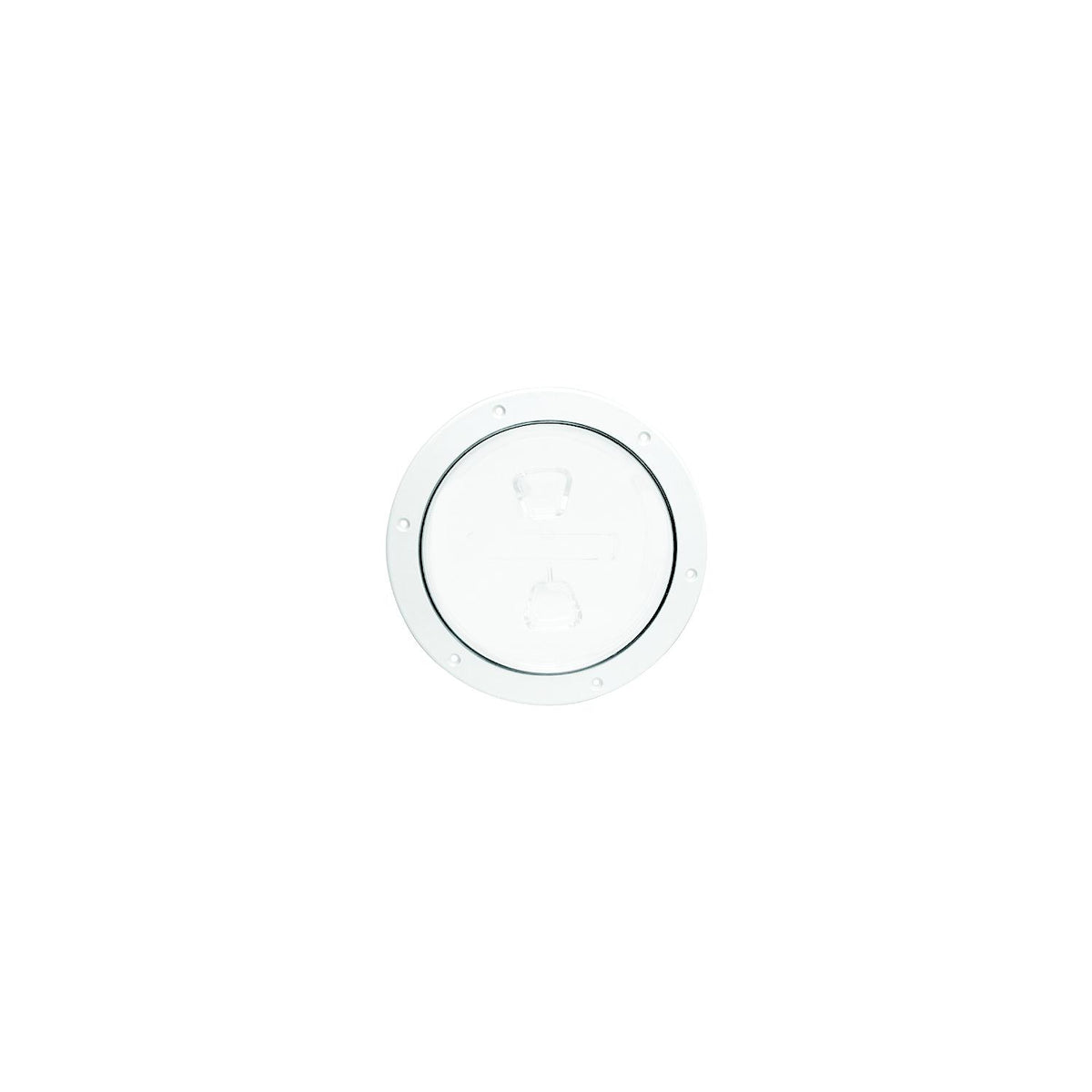 Beckson Screw Out Deck Plate With Standard Trim Ring, Dimple Center -Modern Boat Sales & Service