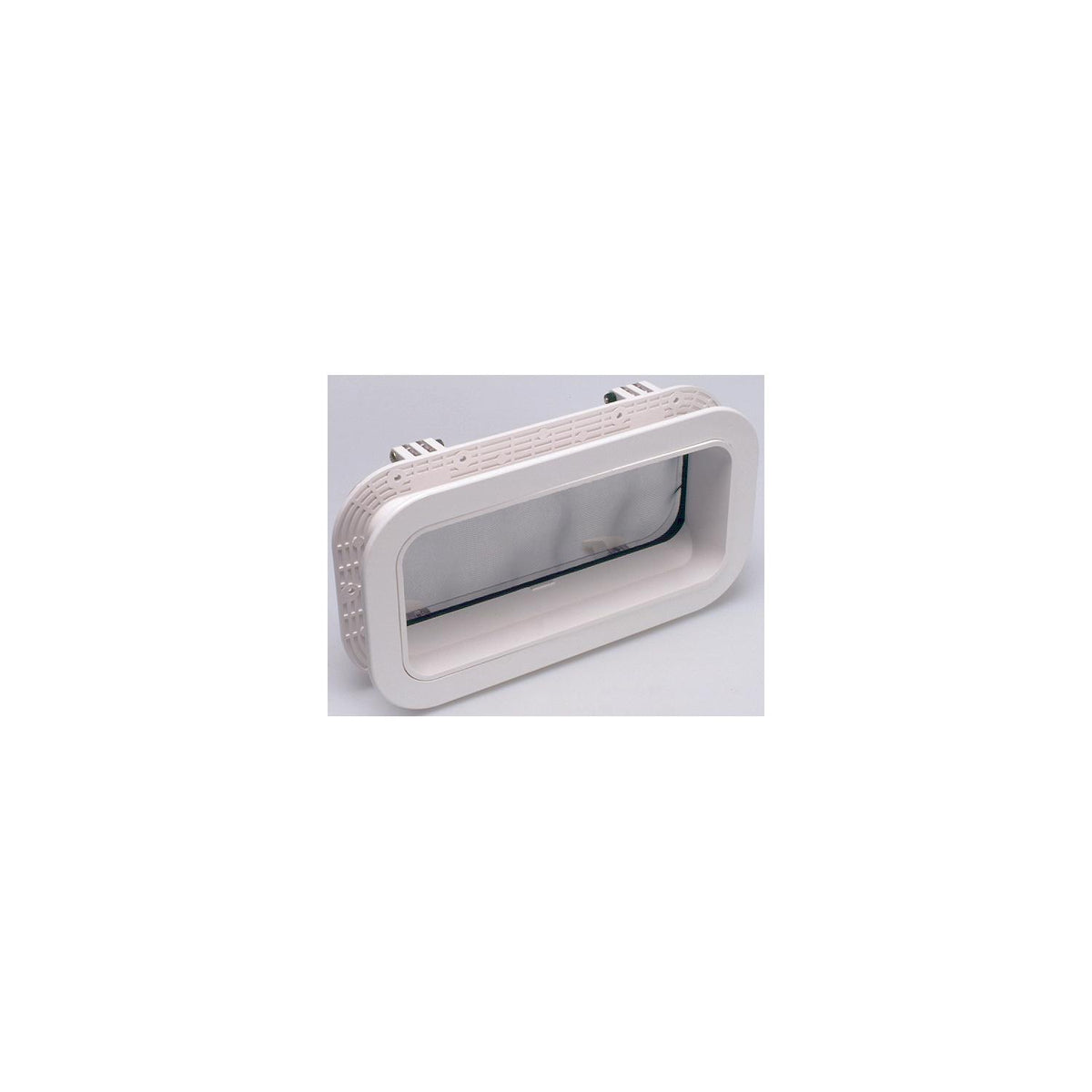 Beckson PO512-WC-10 Self-Drainâ„¢ Opening Port, White w/Clear Lens Default Title -Modern Boat Sales & Service
