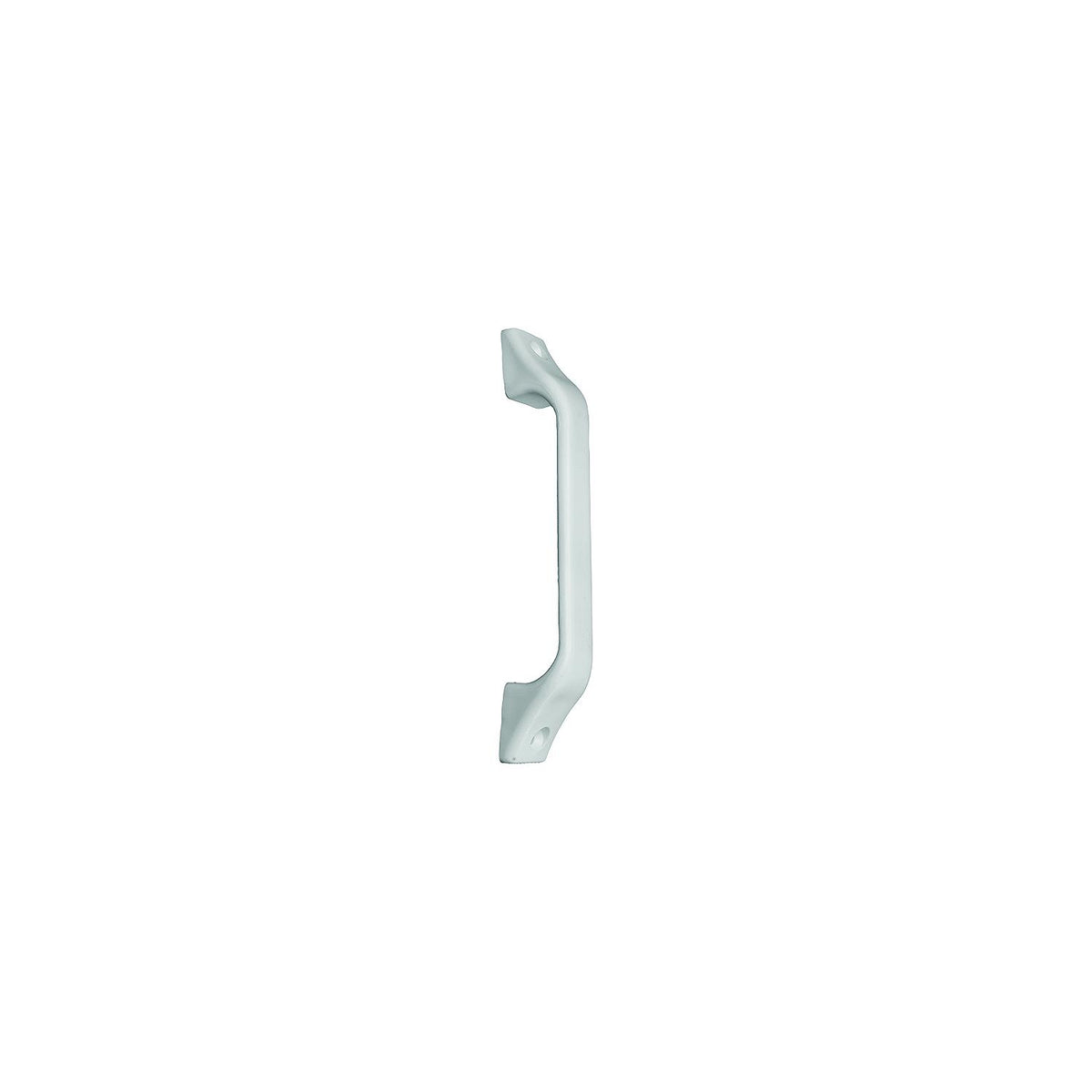 Grab Handle - Plastic - White 9-1/2" overall; 7-7/8" Screw hole to screw hole center -Modern Boat Sales & Service