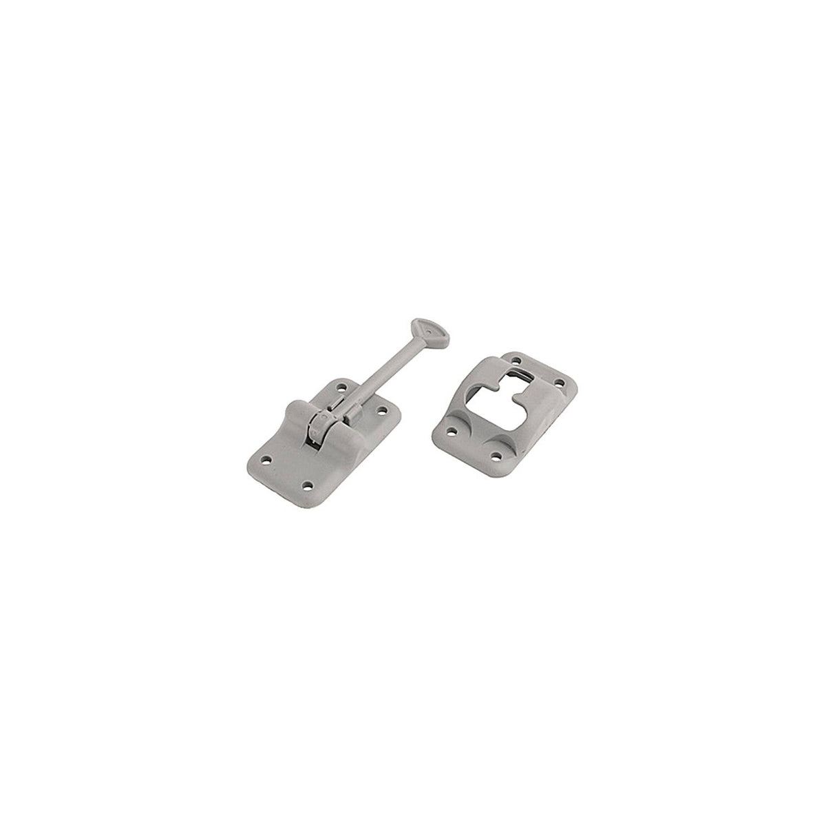 Entry Door Holder - Plastic T - 3 1/2" - Grey -Modern Boat Sales & Service