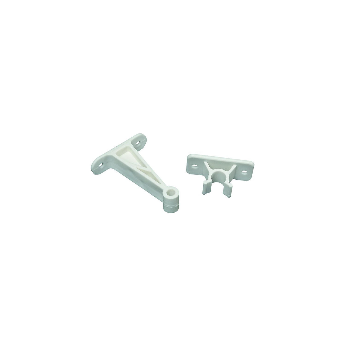 Entry Door Holder - Plastic Clip - 3" - White -Modern Boat Sales & Service