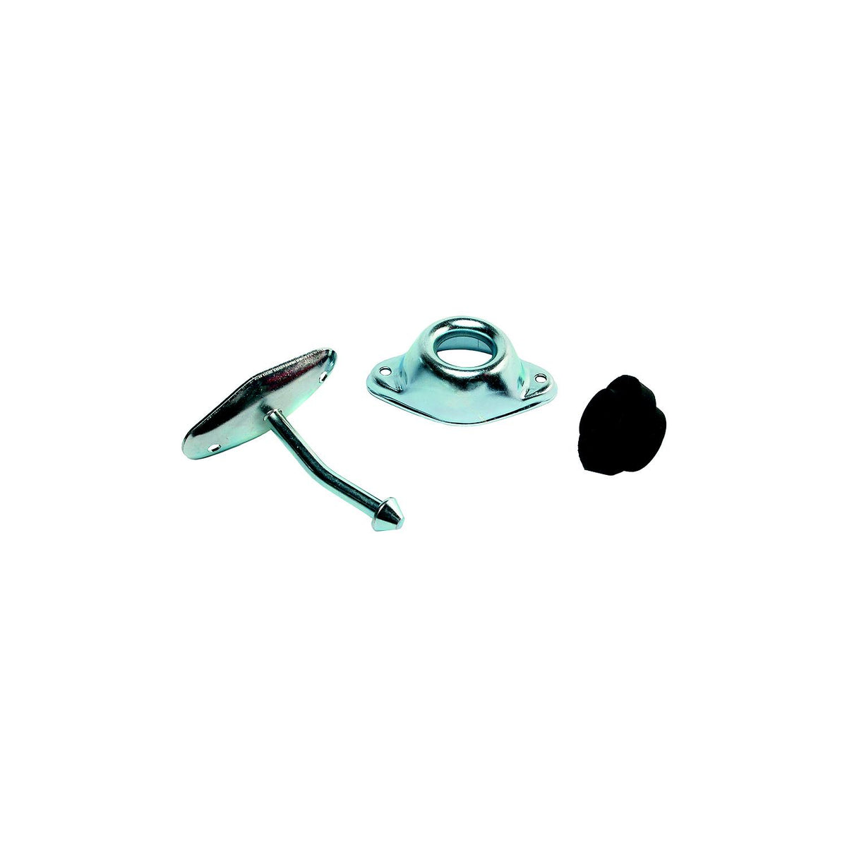Entry Door Holder - Metal Plunger - 3" Angled -Modern Boat Sales & Service