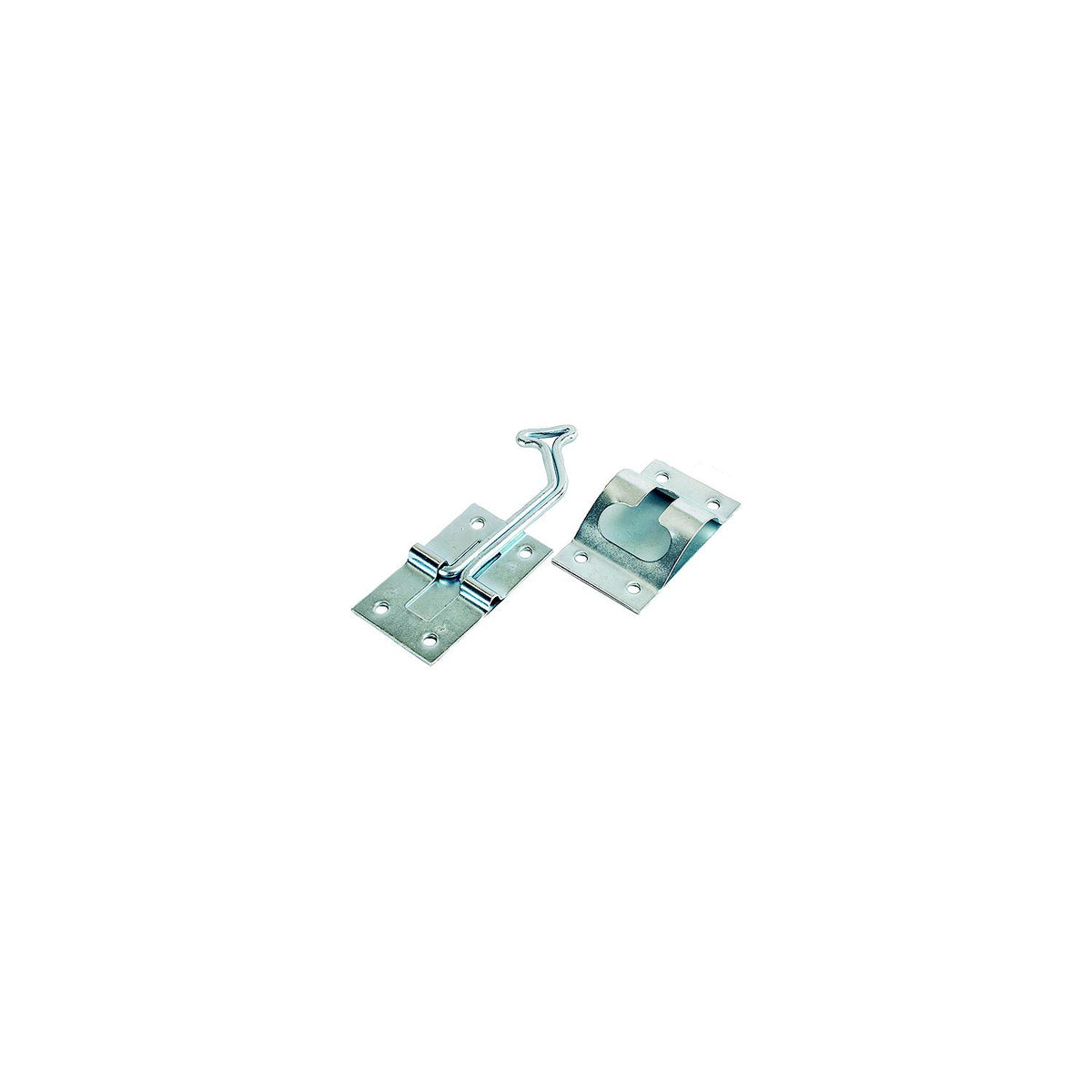 Entry Door Holder - Zinc - 45 Degree -Modern Boat Sales & Service