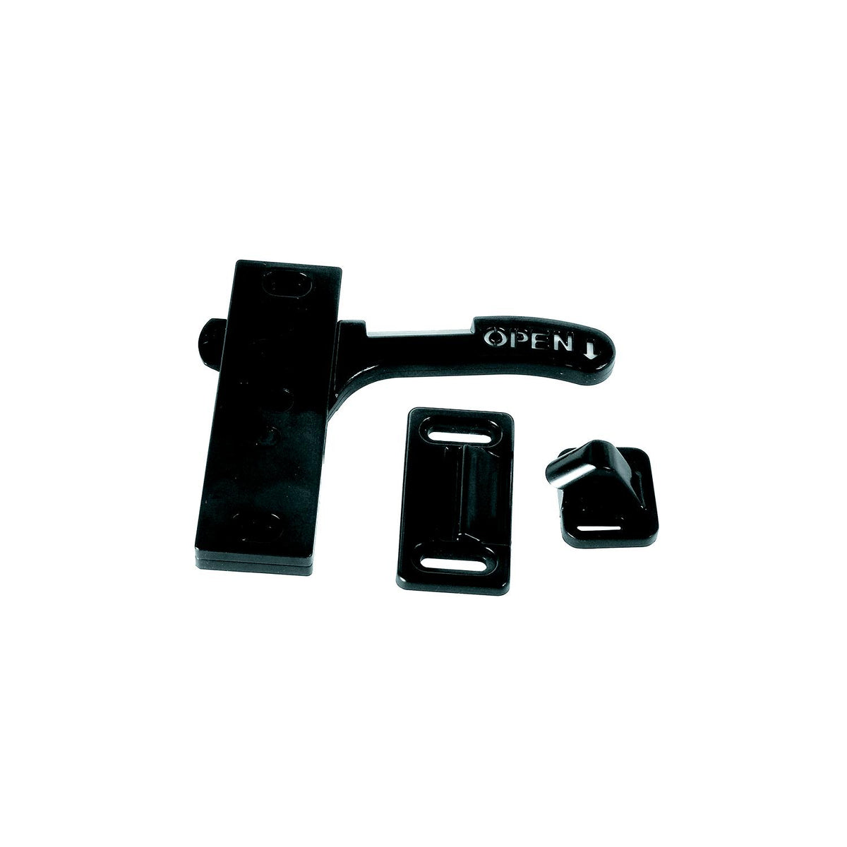 RV Designer E285 Black Right Hand Amerimax RV Screen Door Latch -Modern Boat Sales & Service