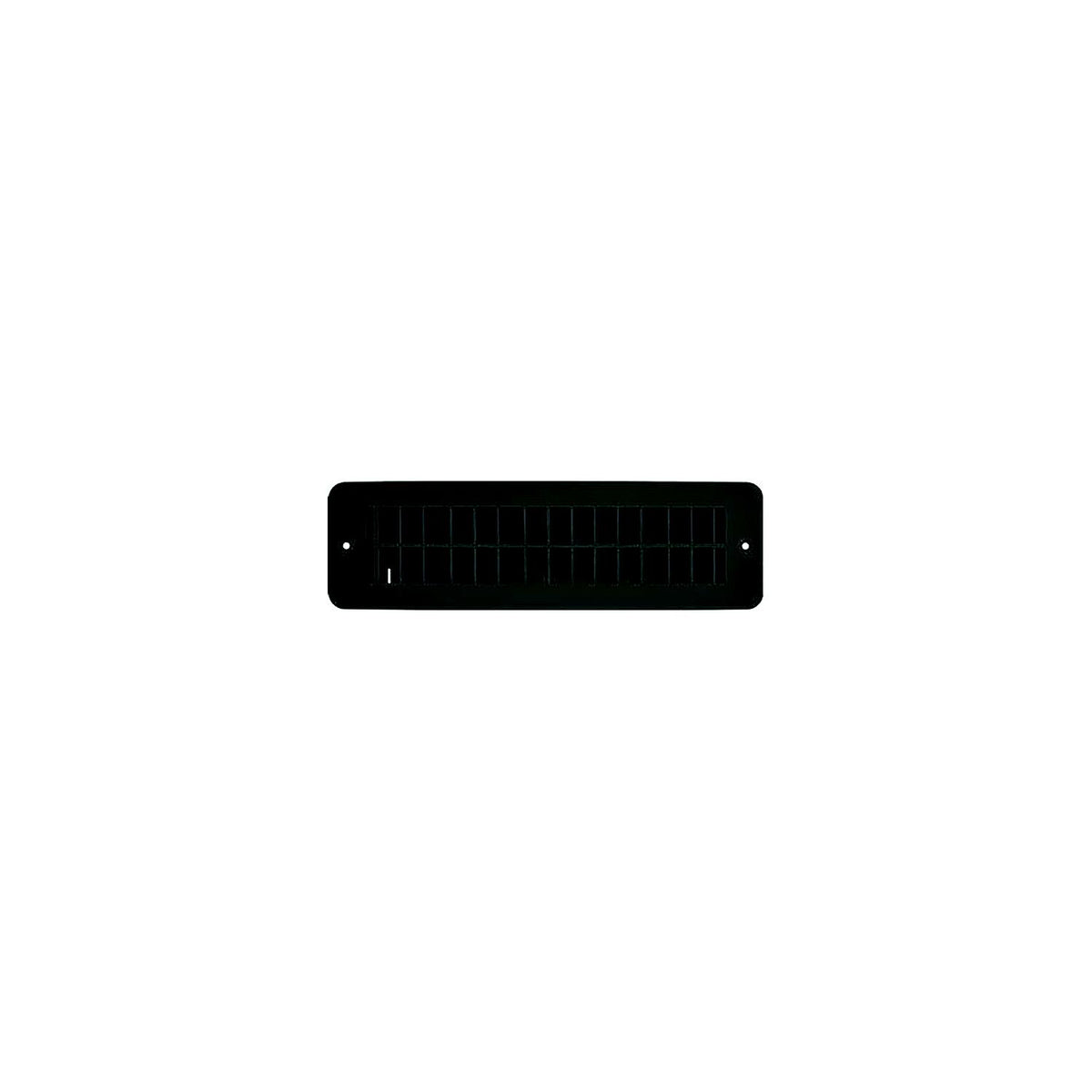 Vent Register, Black, Plastic, Damp 2.25"x10" -Modern Boat Sales & Service