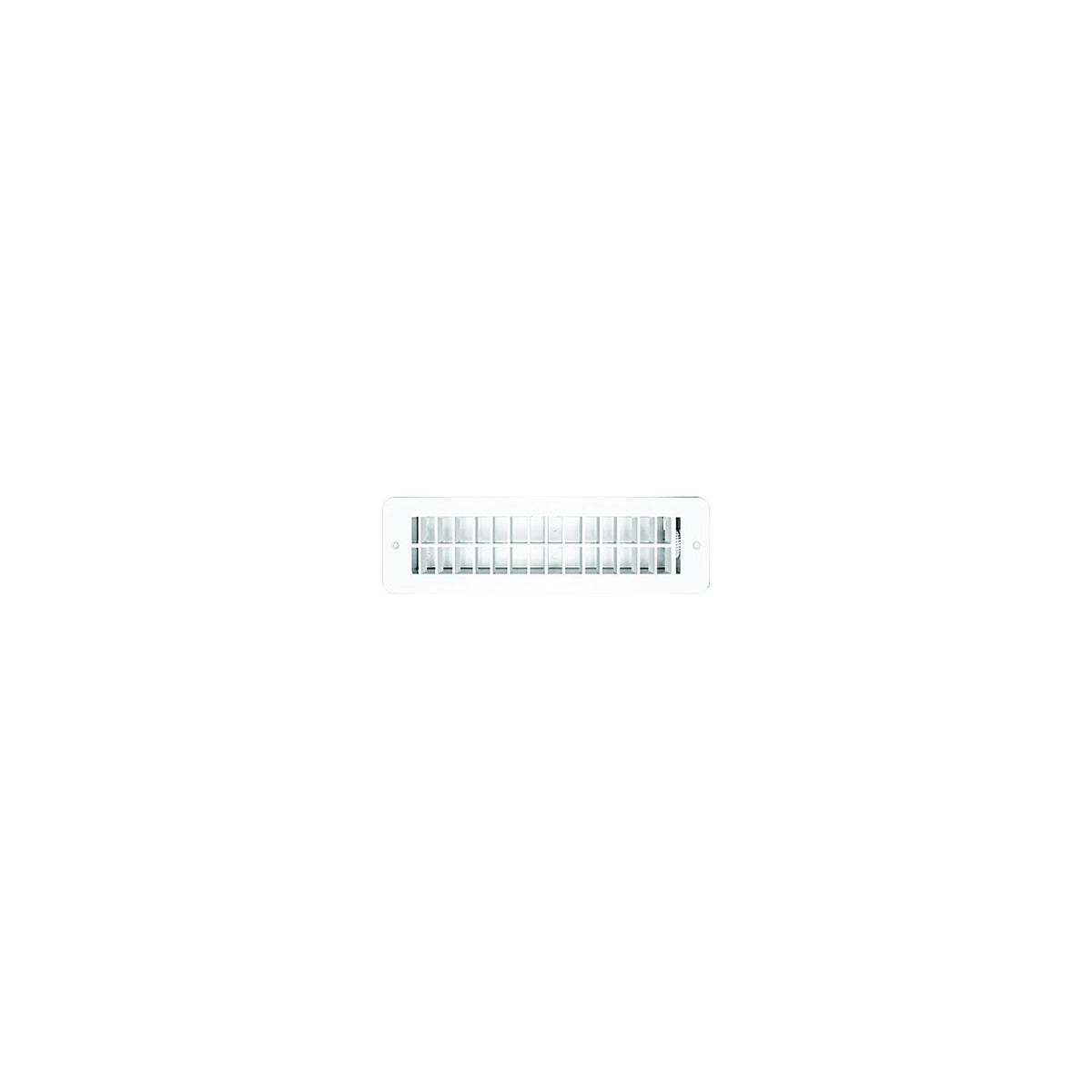 Vent Register, White, Plastic, Damp 2.25"x10" -Modern Boat Sales & Service