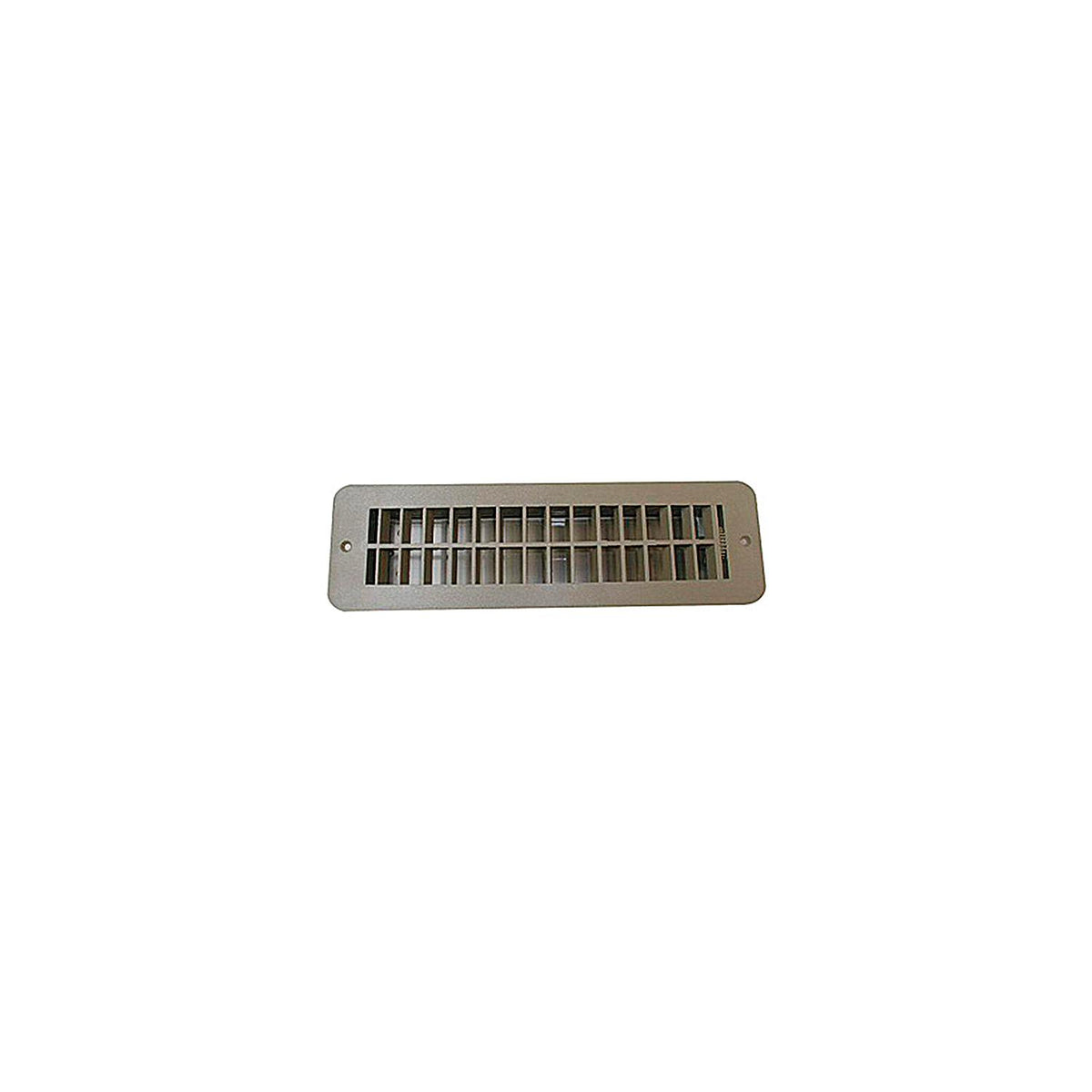 Floor Register with damper - Tan - OD 12" x 3 1/2" , Cut Out 10" x 2 3/8" -Modern Boat Sales & Service