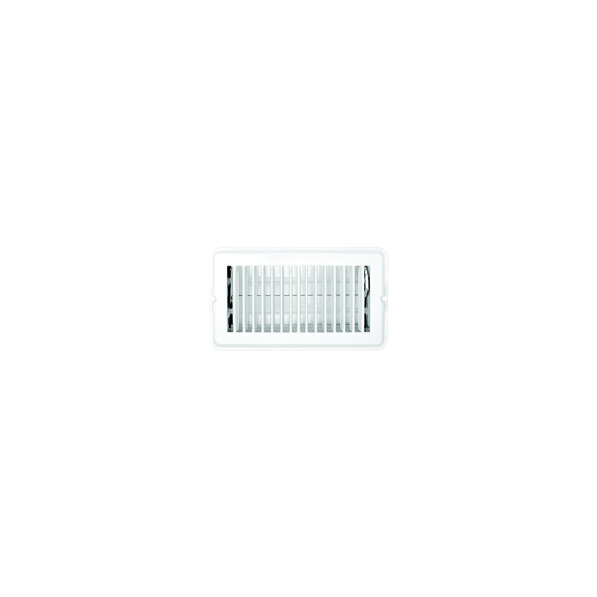 Vent Register, White, Metal, Damp 4"x8" -Modern Boat Sales & Service