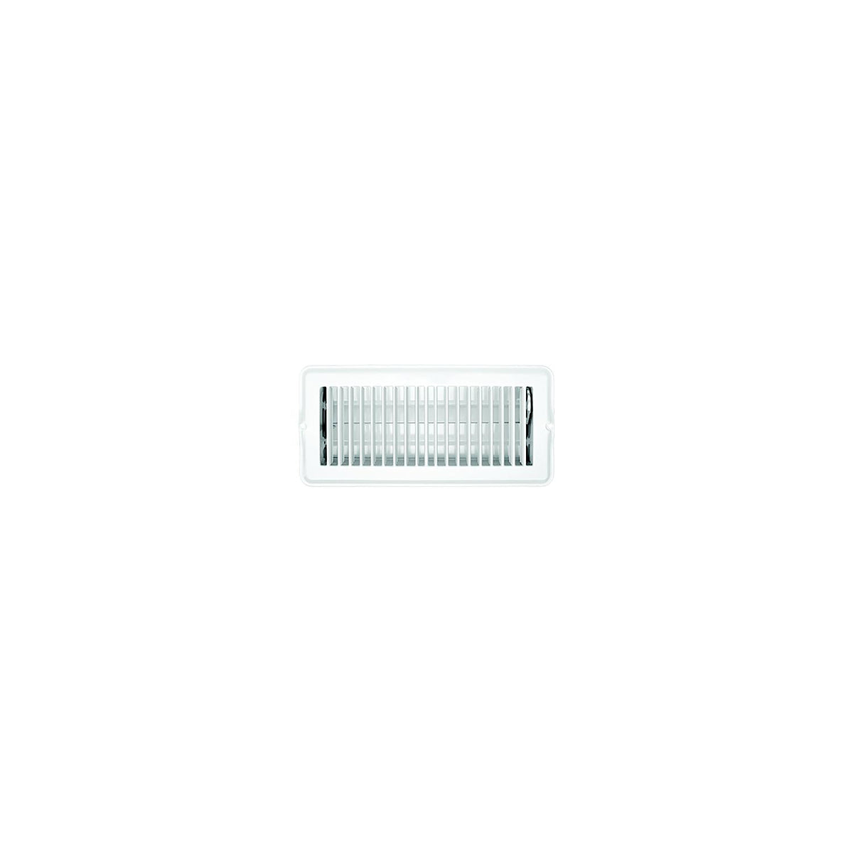 Vent Register, White, Metal, Damp 4"x10" -Modern Boat Sales & Service