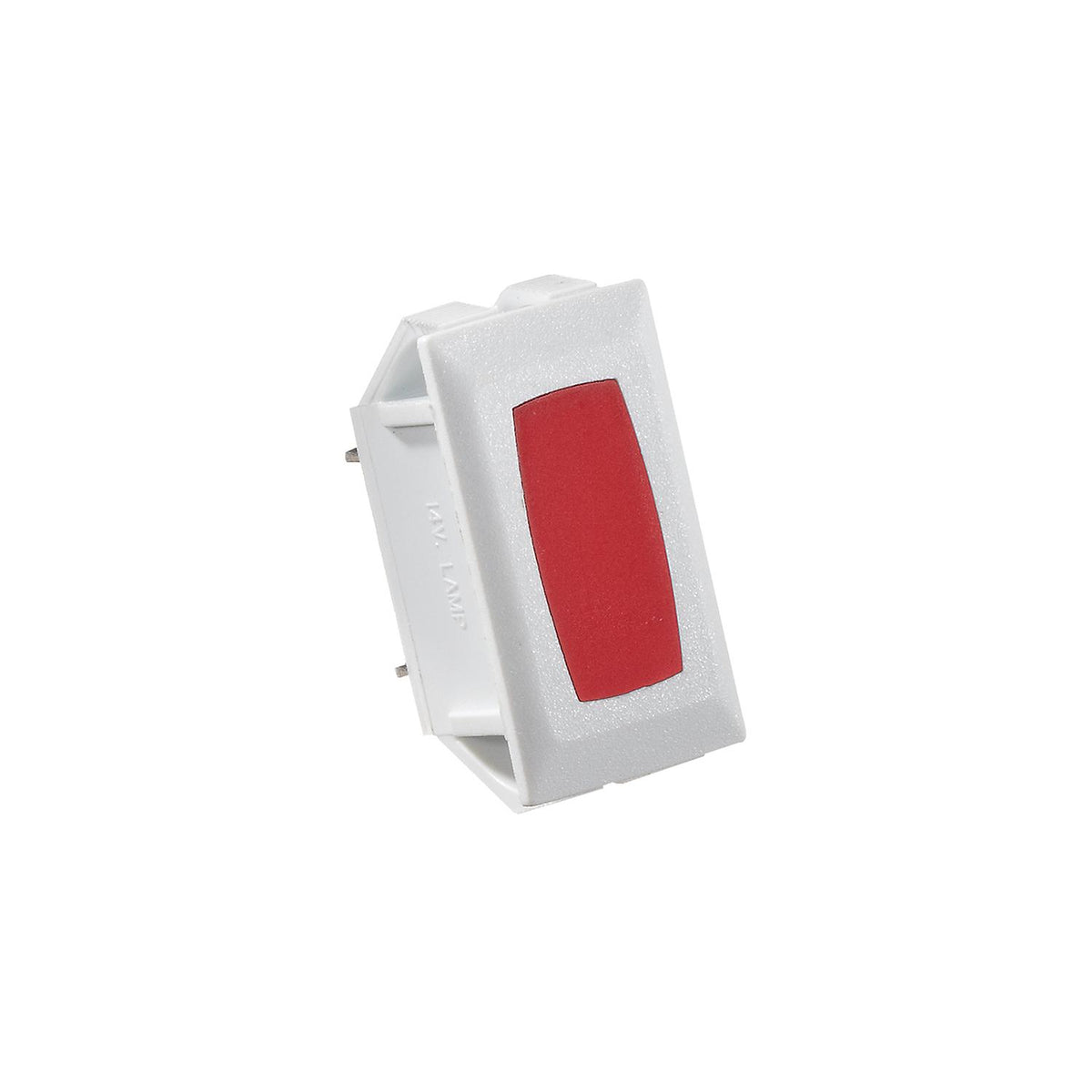 White Indicator Light - Cut-Out .550" x 1.125" -Modern Boat Sales & Service
