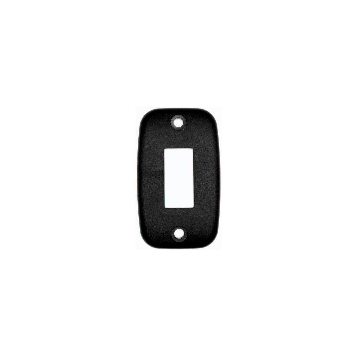 Black Single Mounting Plate - Cut-Out .550" x 1.125 -Modern Boat Sales & Service