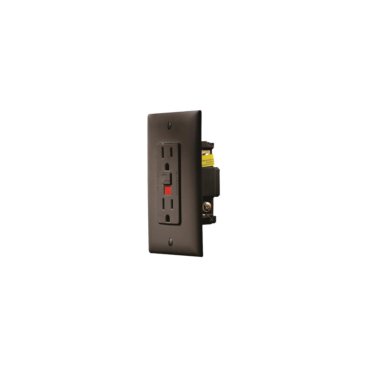 Black Dual GFCI Outlet w/Cover-Plate -Modern Boat Sales & Service