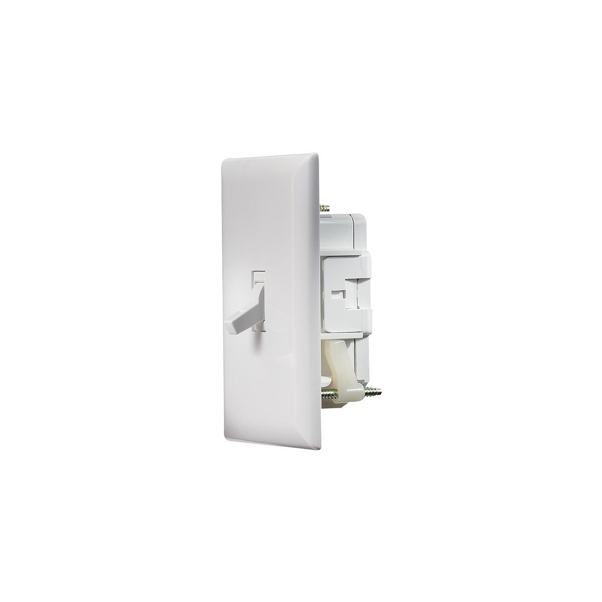 "Self Contained" White Wall Switch w/Cover-Plate -Modern Boat Sales & Service