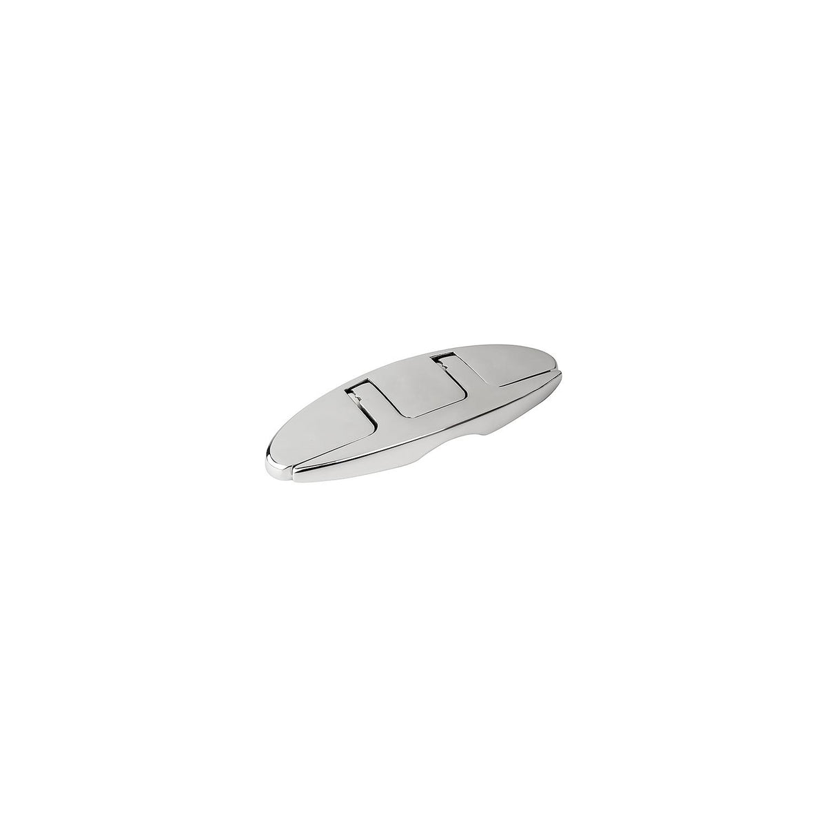 SeaDog 0411151 Oval Folding Cleat w/ Hidden Hex Bolts, Polished SS Default Title -Modern Boat Sales & Service
