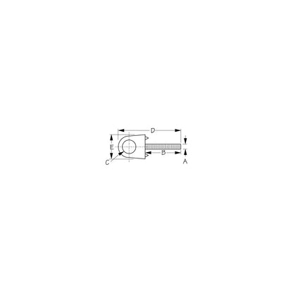 Sea-Dog 0791351 Chrome Zinc Bow Eye - 3/8" -Modern Boat Sales & Service