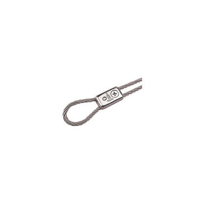 Chrome Plated Zinc Cable Clamp, Pair -Modern Boat Sales & Service