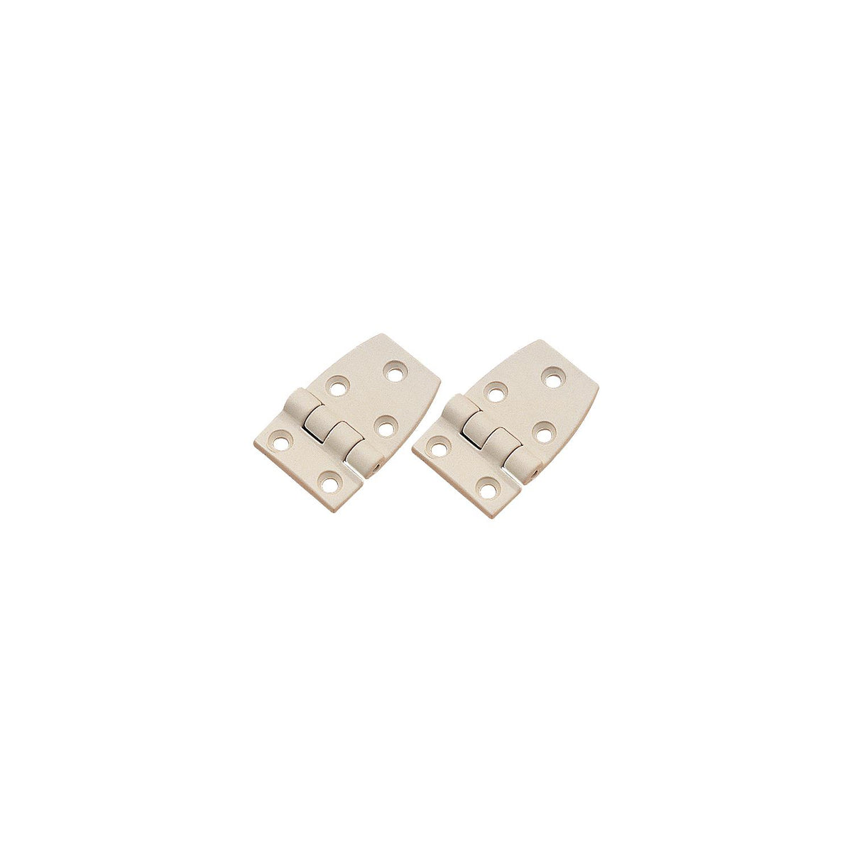 Sea-Dog 2025111 Short Side Door Hinge, White Pr. -Modern Boat Sales & Service