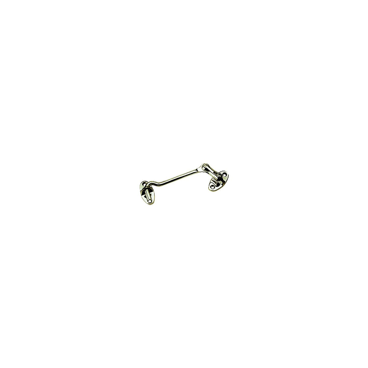 SeaDog 222090 Gooseneck Hook & Swivel, Chrome/Brass, 5-5/8" -Modern Boat Sales & Service