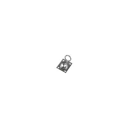Sea-Dog 2224001 Ring Pull, Chrome, A: 1-7/8", B:1-9/16", C:1/2", D:1/8", E: 1-1/8", #6 FH -Modern Boat Sales & Service