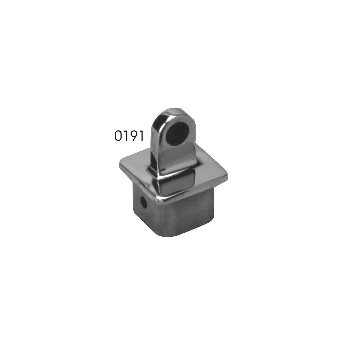 Internal Square Eye End, 7/8" x 7/8" Stainless, Each -Modern Boat Sales & Service