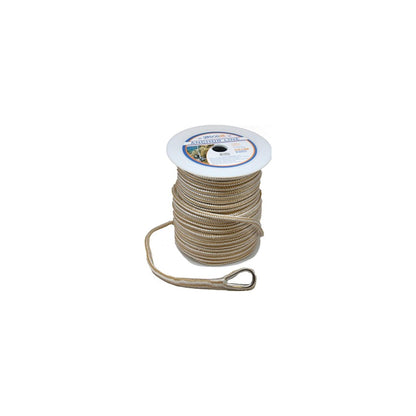 Sea Dog Premium Double Braided Nylon Anchor Line Gold/White, 1/2" Ã— 60' -Modern Boat Sales & Service