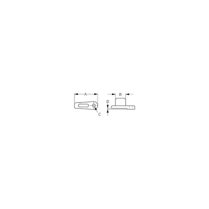 Thumb Latch Ea Default Title -Modern Boat Sales & Service