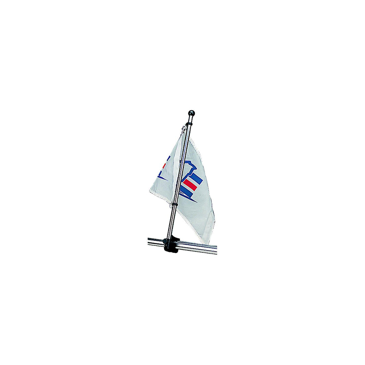 SeaDog Adjustable Rail Mount Flagpole | Injection Molded Nylon / Stainless -Modern Boat Sales & Service