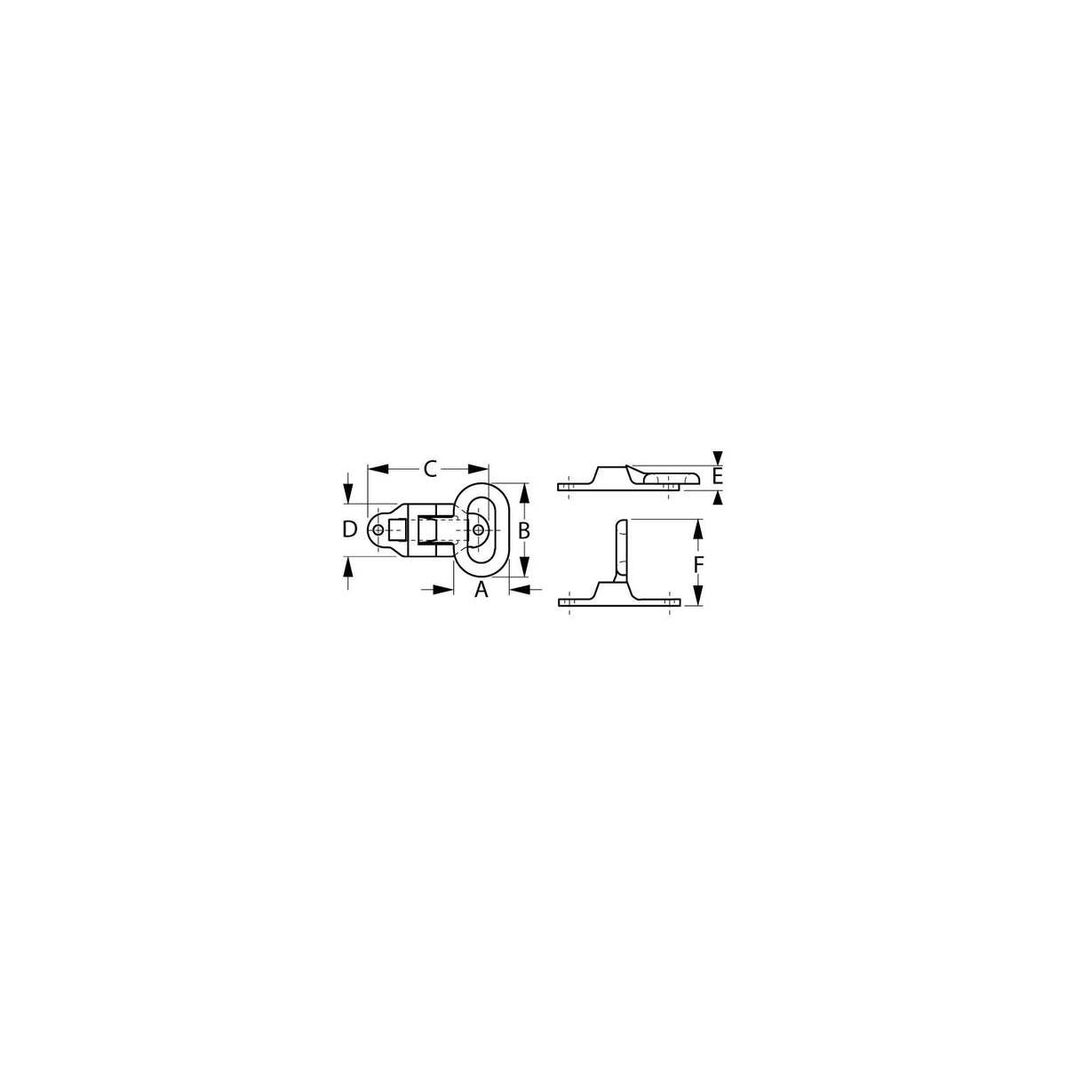 SeaDog 322620 Sand Cast Brass Chrome Plated Folding Step | #12 Fastener Default Title -Modern Boat Sales & Service