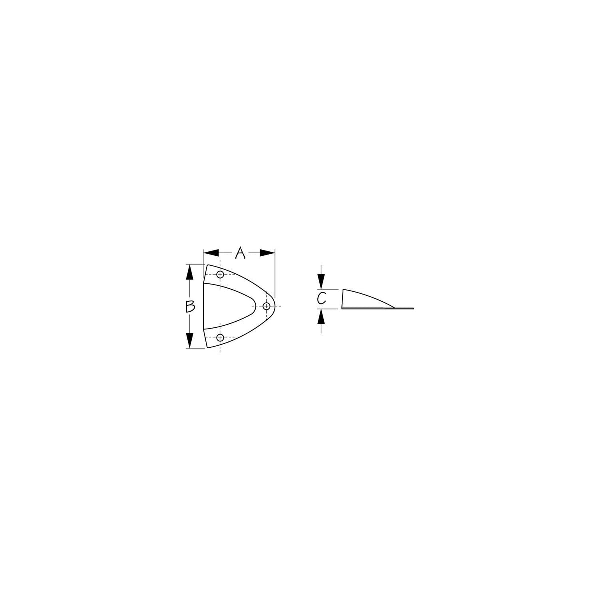 Sea-Dog xxx SS Midget Vent, 2-1/4" Default Title -Modern Boat Sales & Service