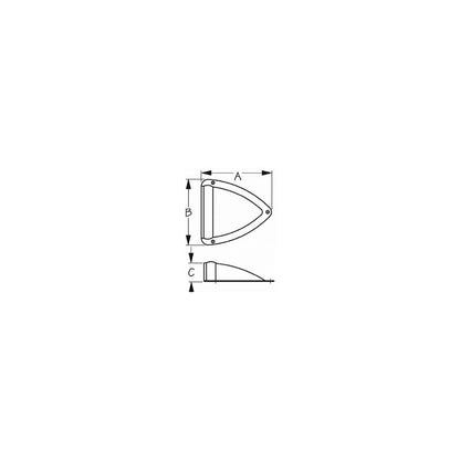 SS Midget Vent 3-3/4" Default Title -Modern Boat Sales & Service
