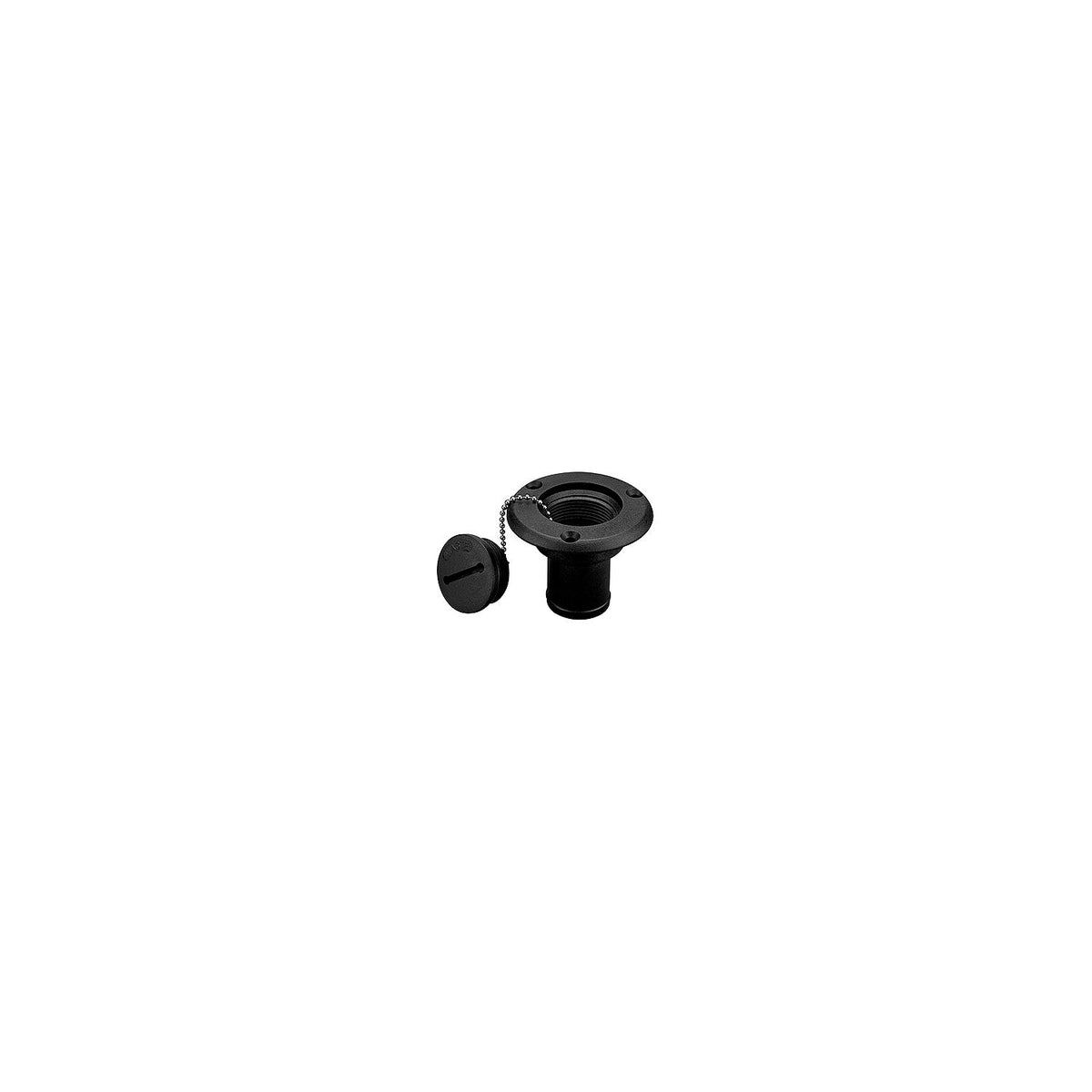 Sea-Dog 3570131 Water Deck Fill Fiberglass Nylon w/Blue Slotted Cap,A: 1-1/2"Hose, B:2-1/2", C: 3-3/8", #10 FH Default Title -Modern Boat Sales & Service