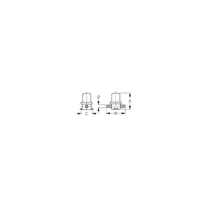 Poly In-Line Strainer, 1/2" Default Title -Modern Boat Sales & Service