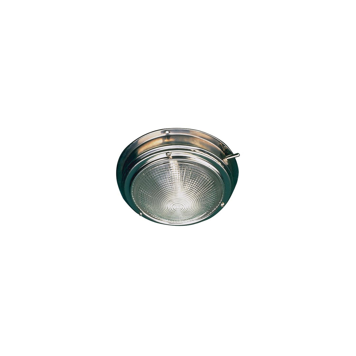 SeaDog 4002001 Stainless Steel Dome Light, 12V with On/Off Switch, 6-3/4" Dia. Default Title -Modern Boat Sales & Service