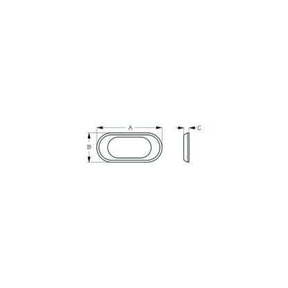 Seadog LED Surface Mount Courtesy Light, White Default Title -Modern Boat Sales & Service